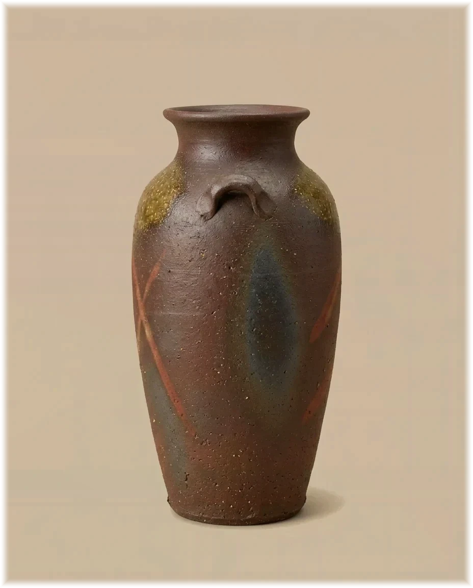 Bizen ware — from the left