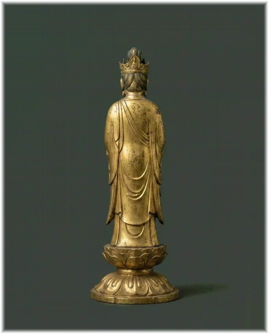 Takaoka bronze — Back