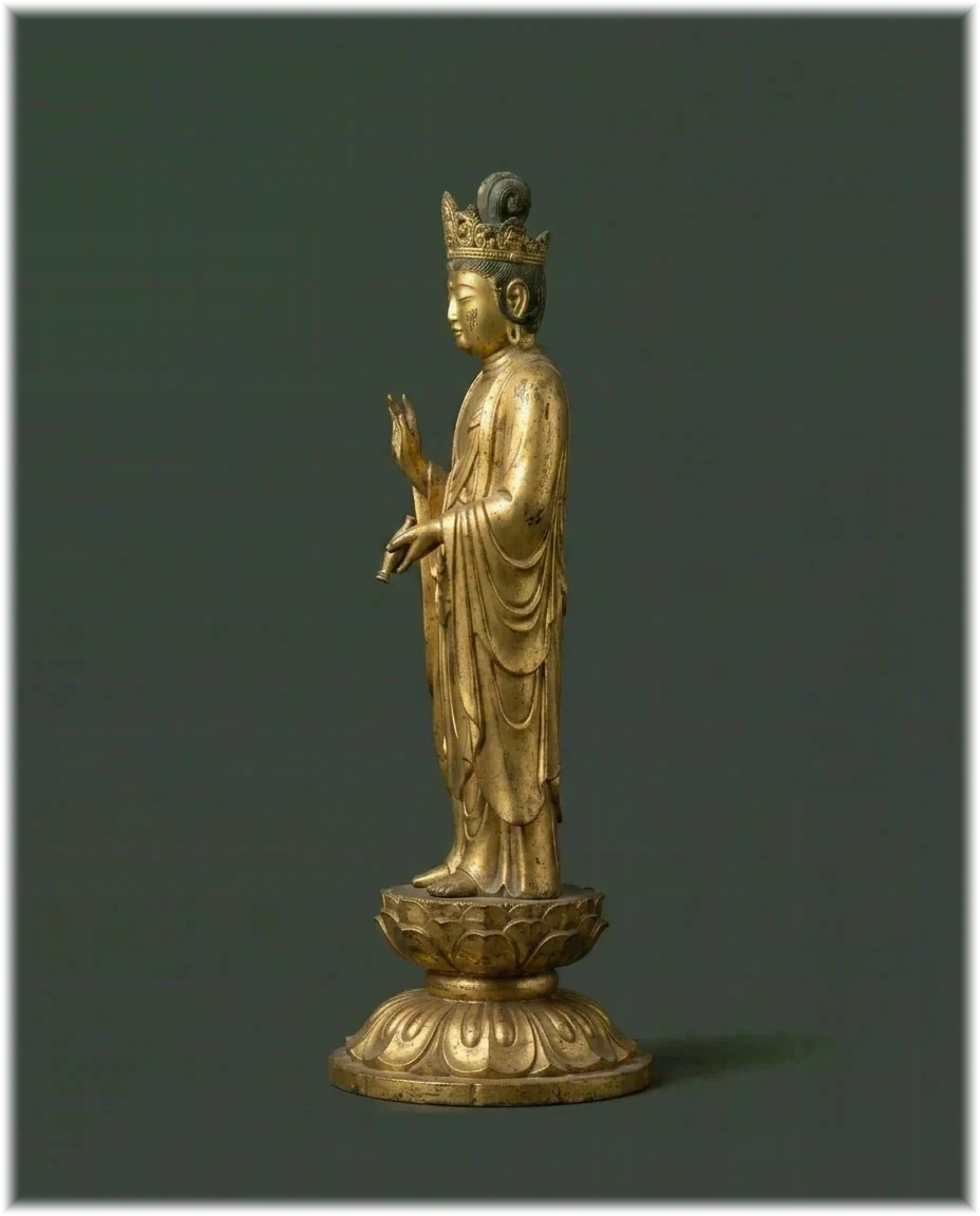 Takaoka bronze — from the left