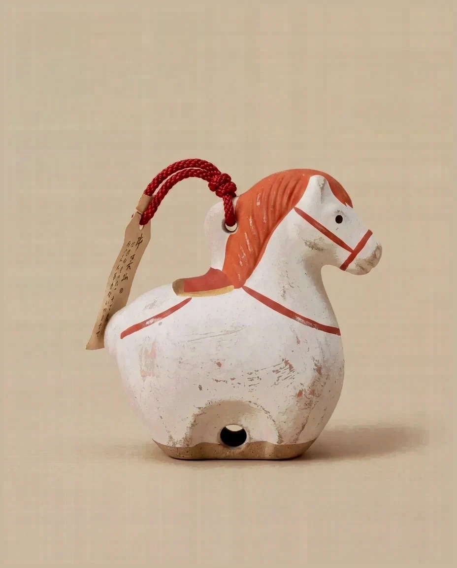 Clay bells — from the left