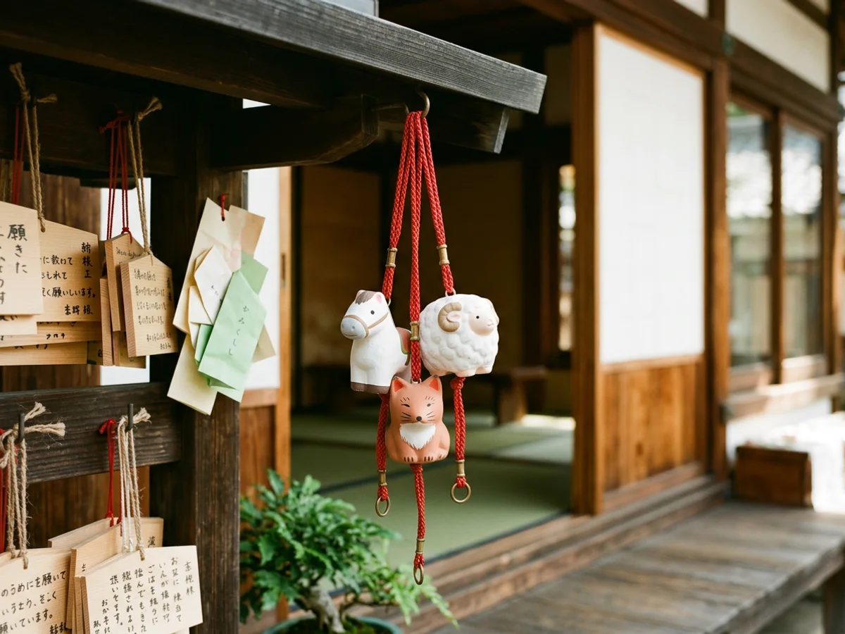 Clay bells — Kyoto shrines and temples