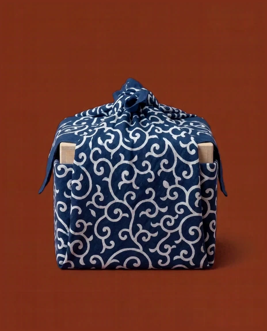 Furoshiki — from the left