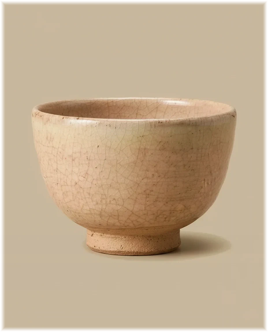 Hagi ware — from the left