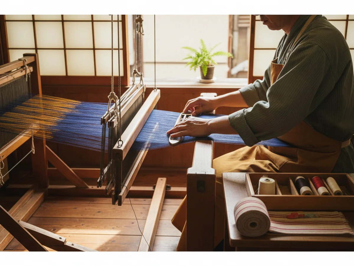 Hakata-ori — at the workshop