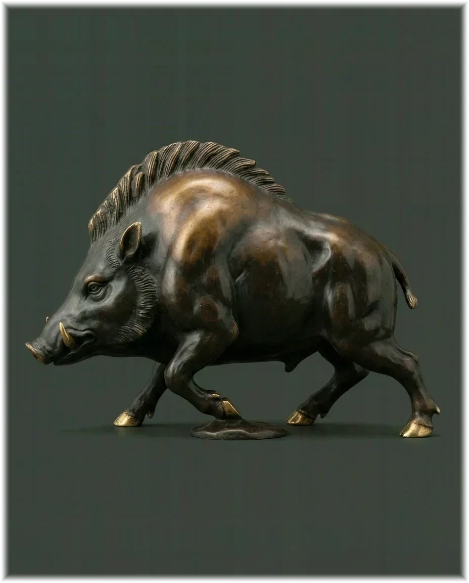 The boar — from the left