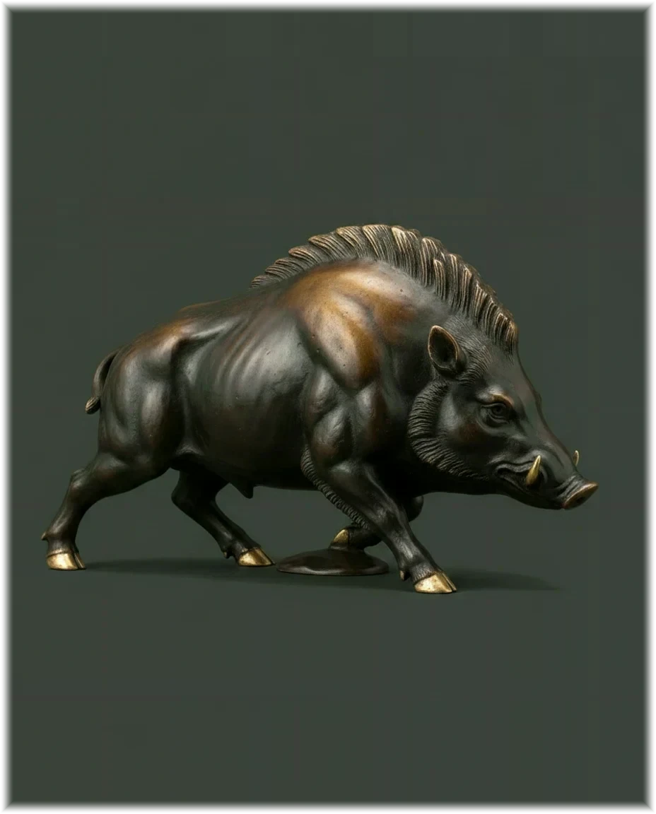The boar — from the right