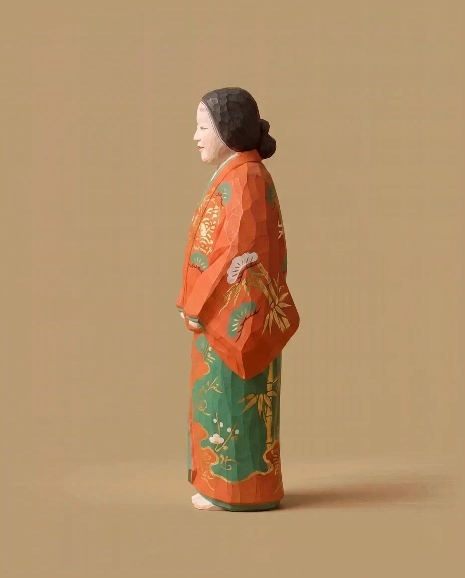 Nara ittōbori — from the left