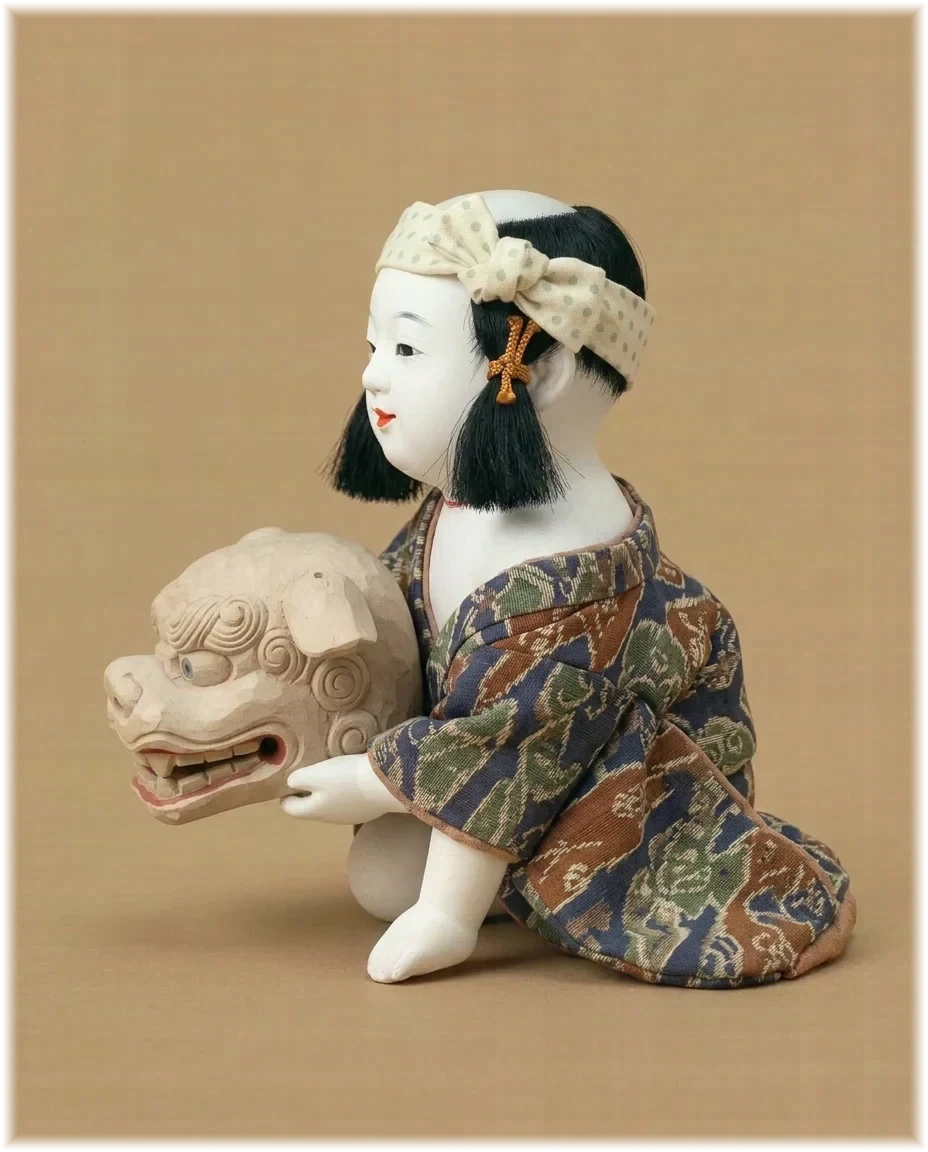 Kaga dolls — from the left