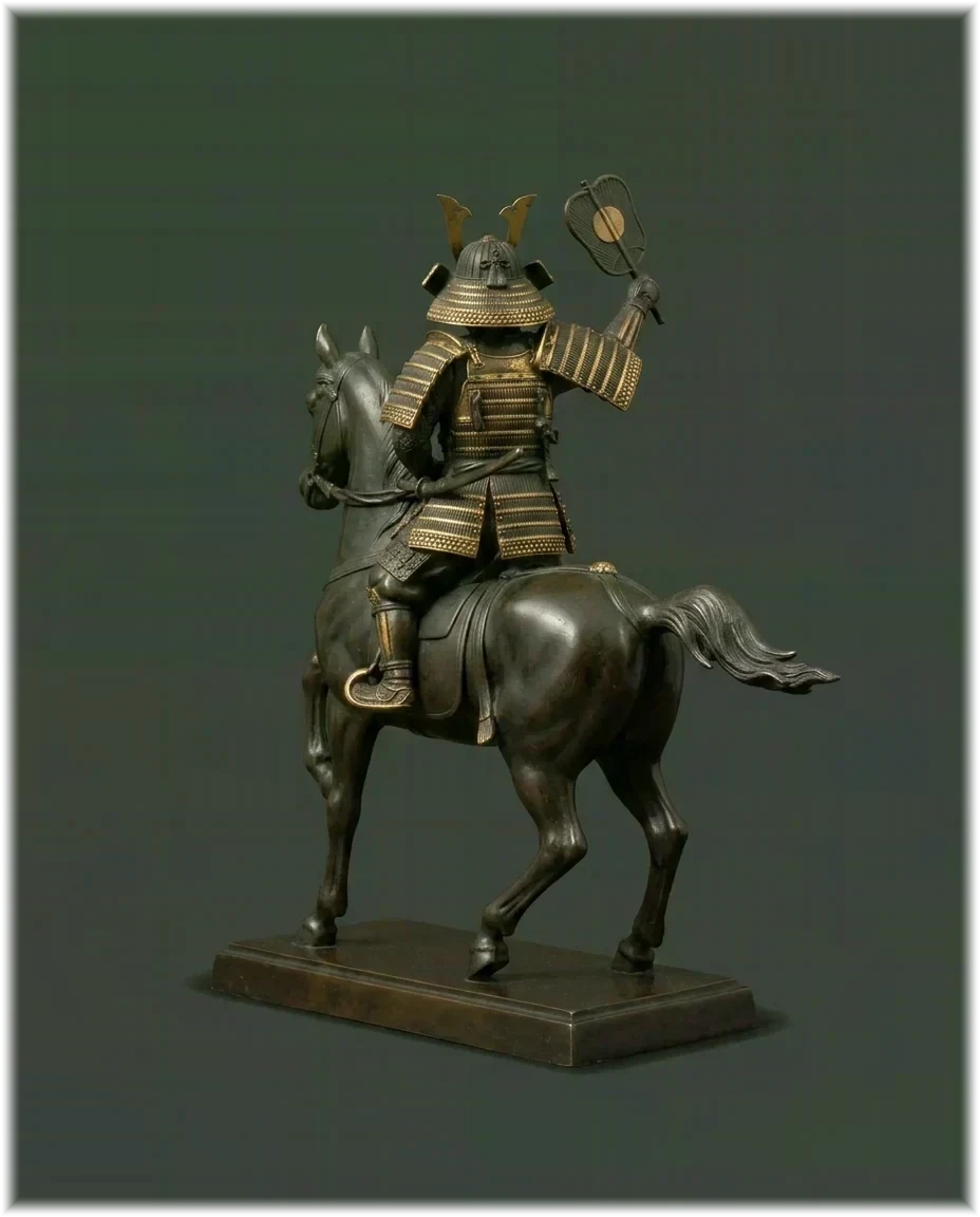 Mounted warrior — Back