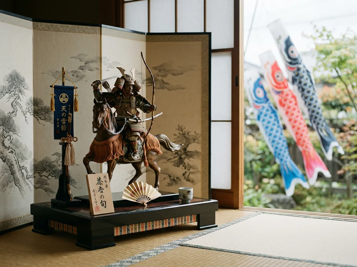 Mounted warrior — Takaoka, Toyama