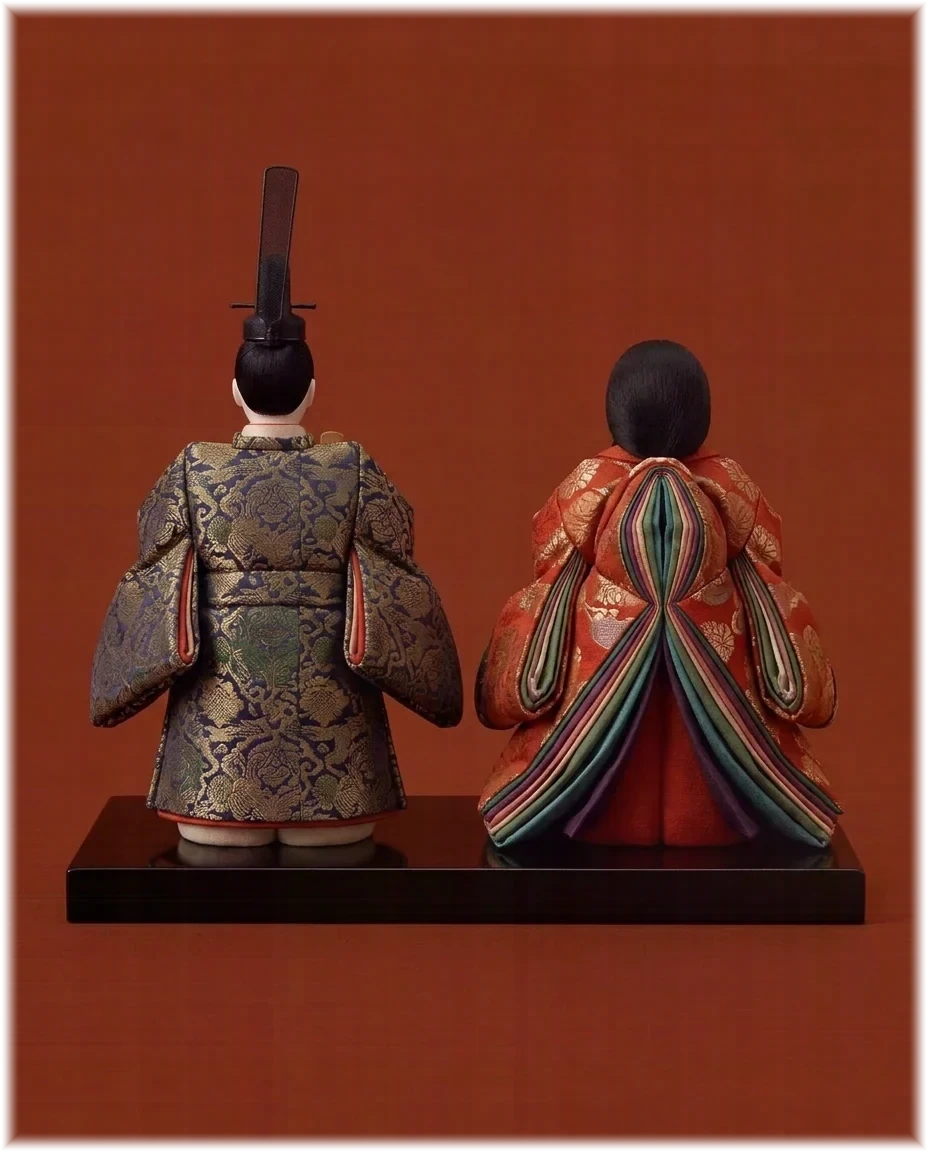 Kimekomi hina dolls — Back
