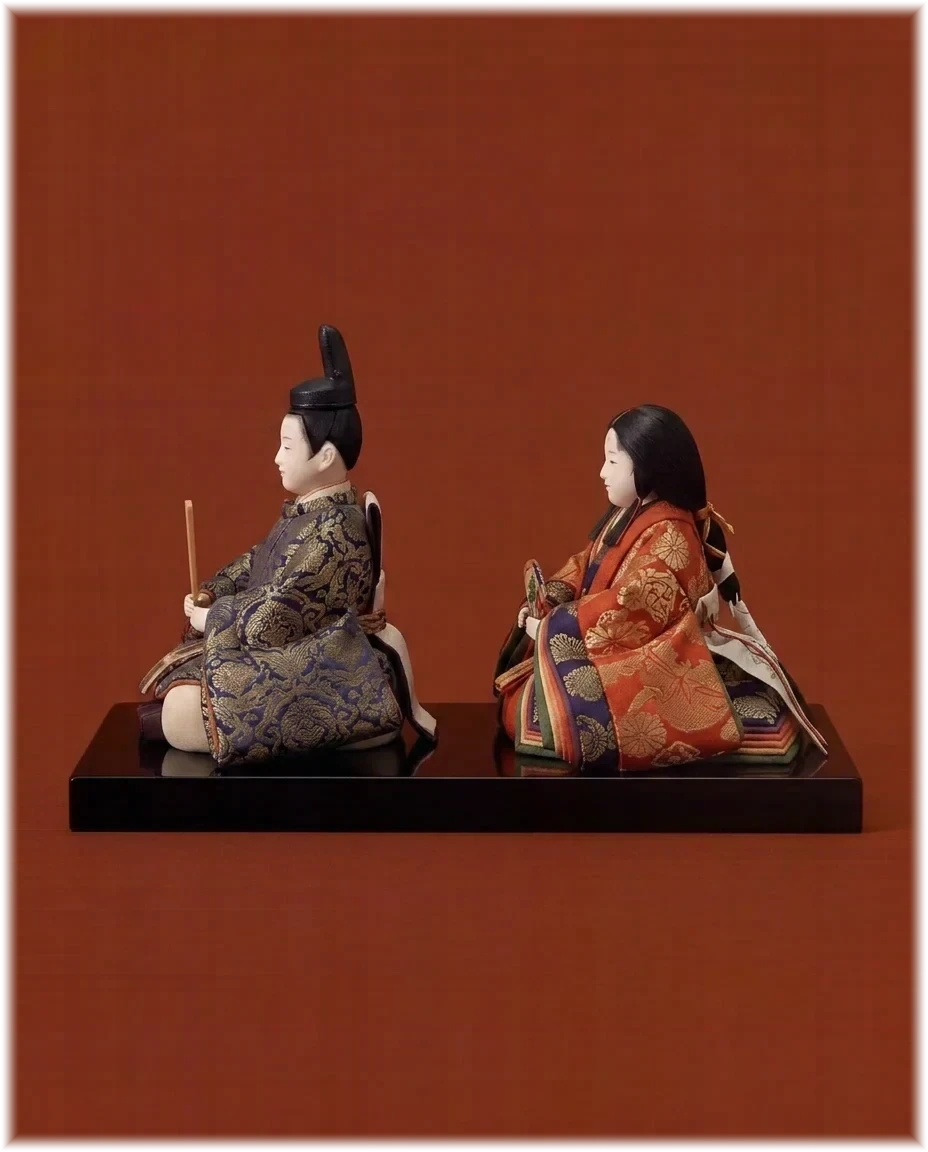 Kimekomi hina dolls — from the left