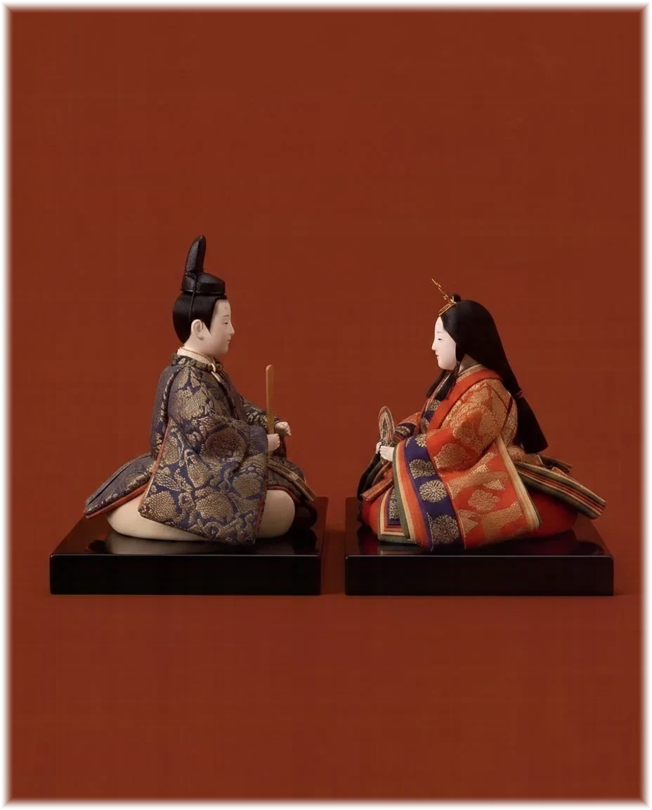 Kimekomi hina dolls — from the right