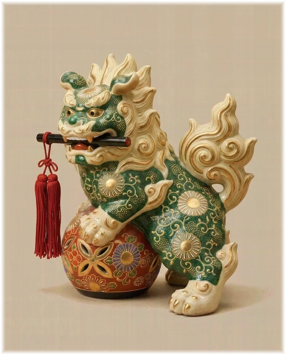 Kutani ware — Left
