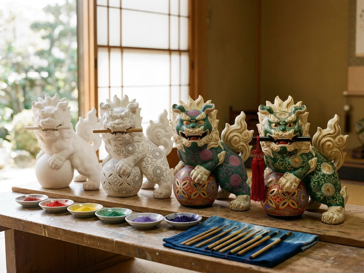 Kutani — Overglaze porcelain
