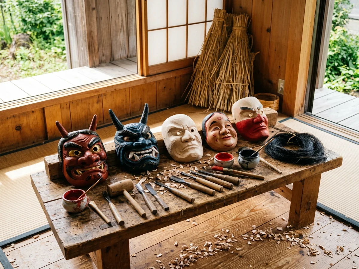 Oga — Namahage masks