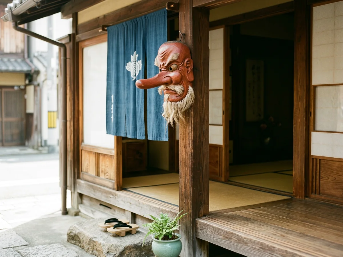 天狗面 — 京都・鞍馬山/東京・高尾山