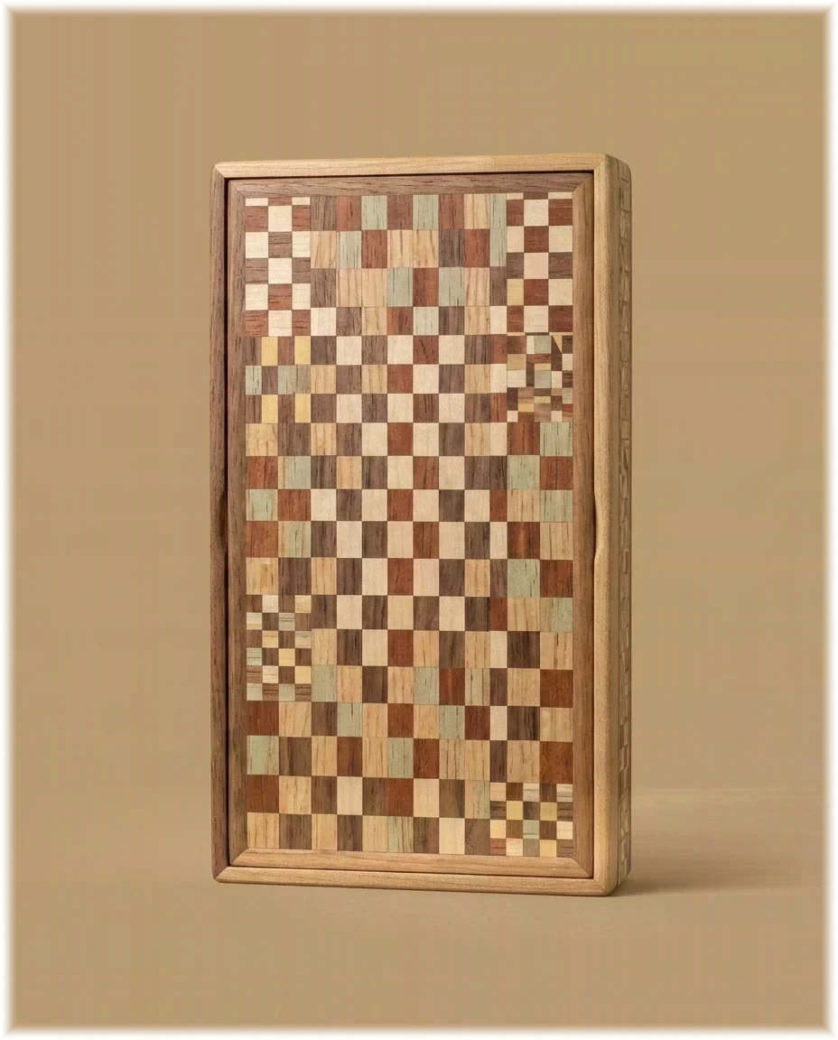 Hakone marquetry — Back