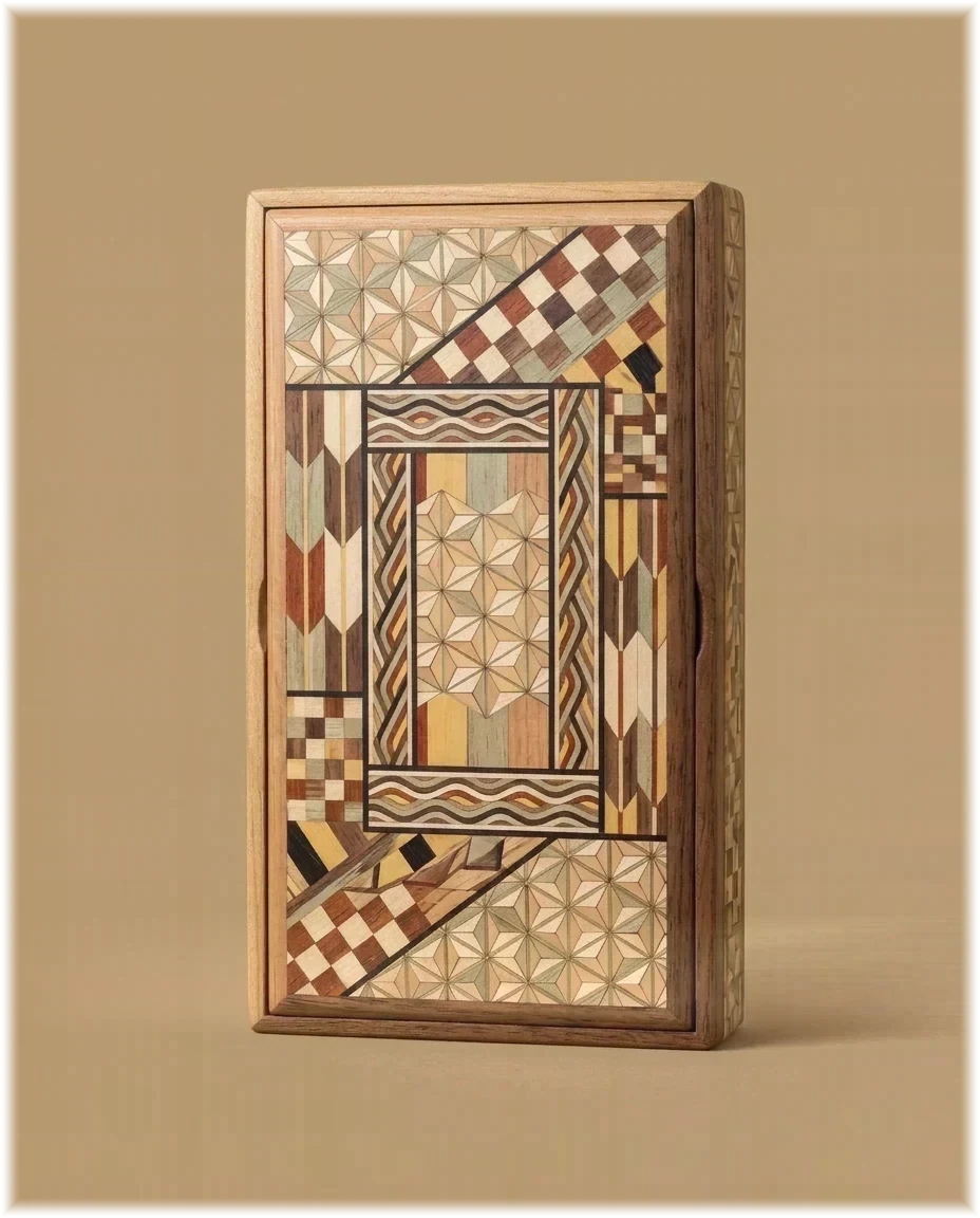 Hakone marquetry — from the right