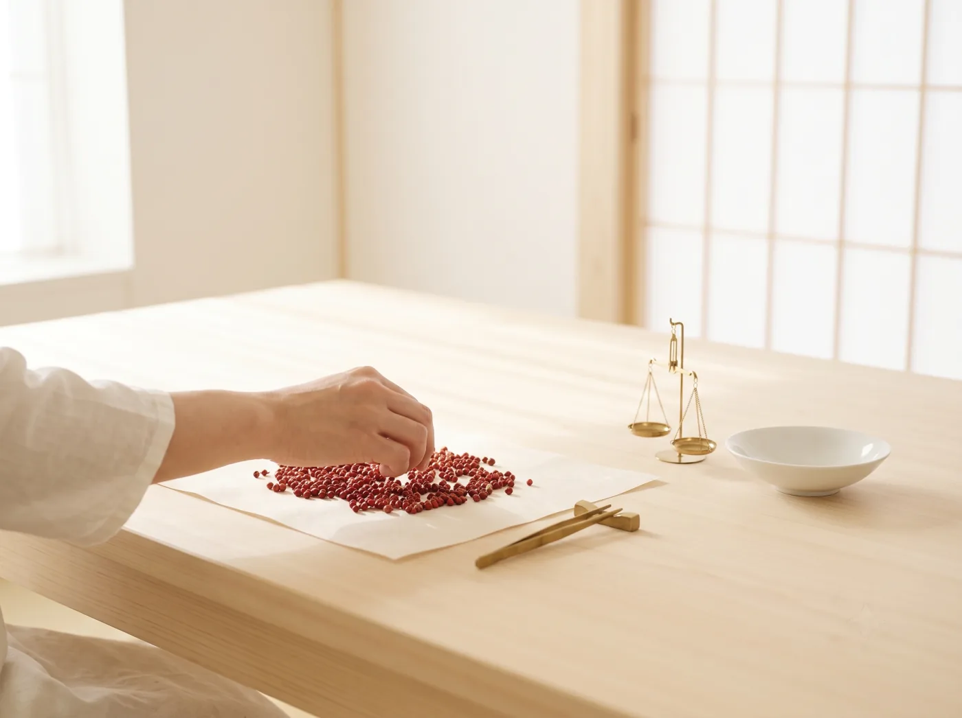 The sorting table